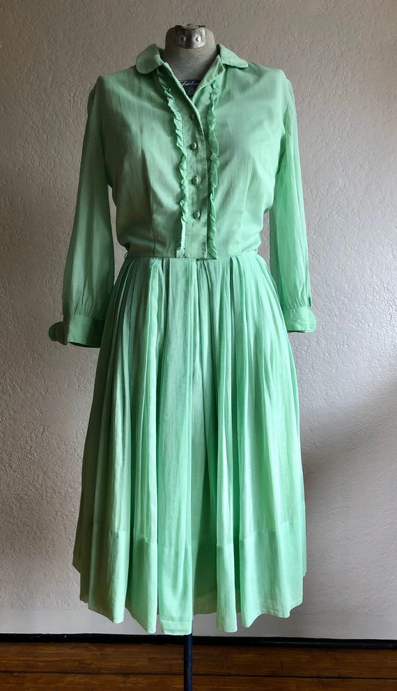 Vintage cotton day dress