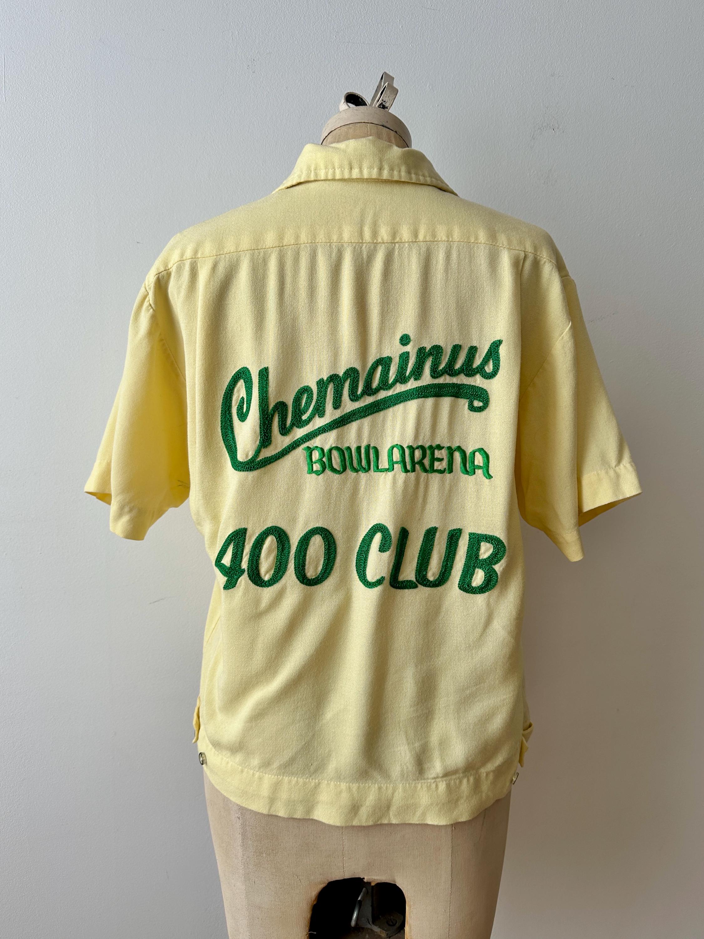 トップス 1960s vintage bowling shirt XL Vintage 60's Olympian “Bowling” Shirt - jointcustodydc
