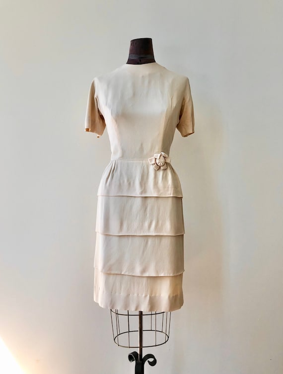 Women Maroon Rayon Crepe Tiered Maxi Dress