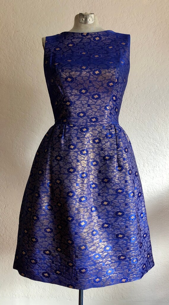 Vintage Brocade Cocktail Dress