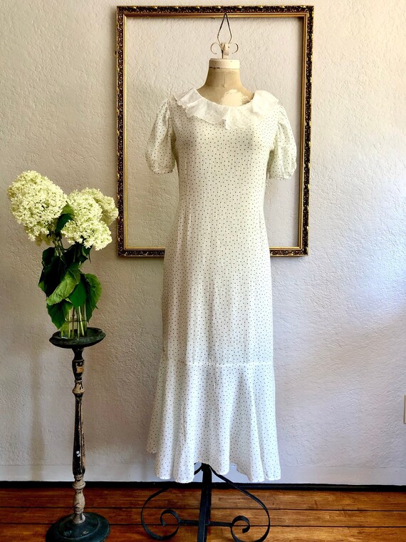 1930’s Polka Dot Day Dress