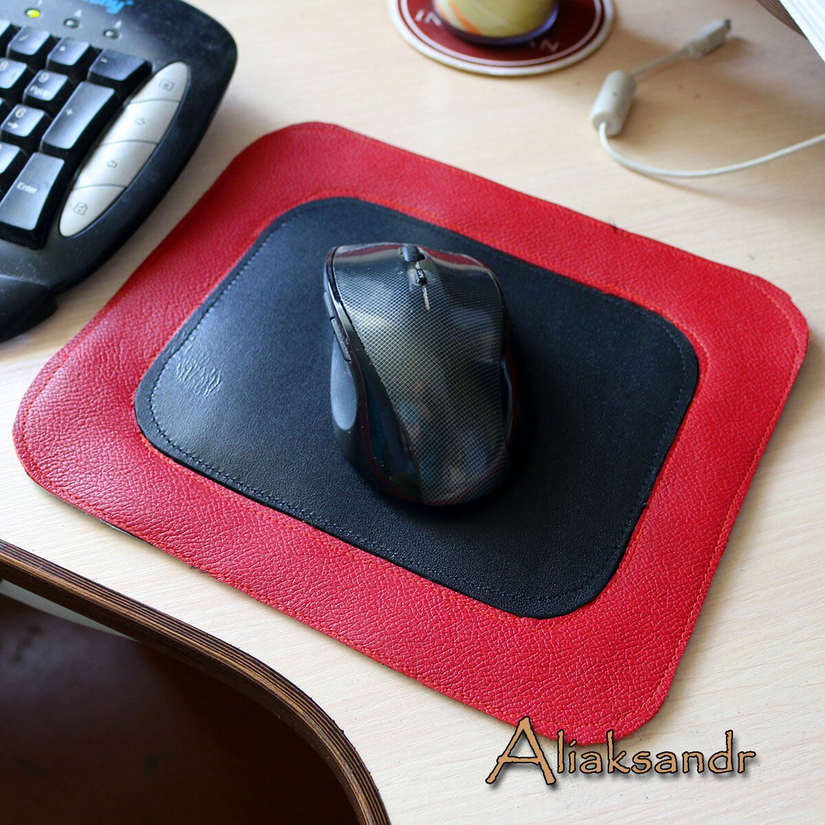 Mouse Pad blackr Cool Accessory for Your Table. Real Stylish Computer Accessory. Etsy UK