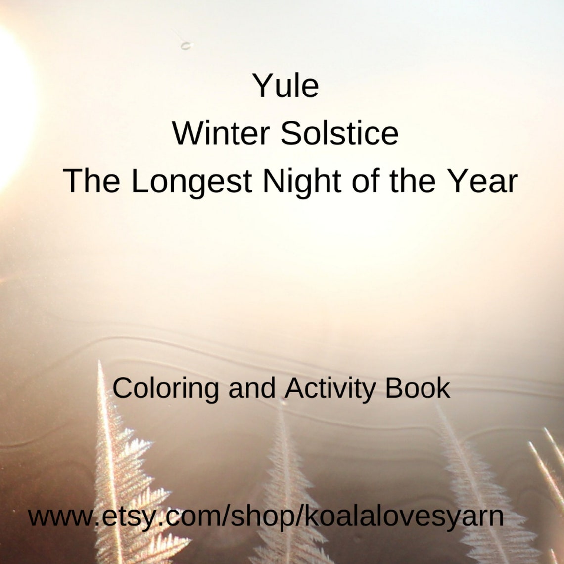 Yule Coloring 12 Coloring Pages of Yule Winter Solstice Coloring and Activity Book of ...