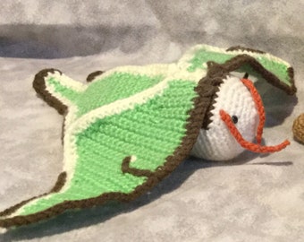 PATTERN Only of Lunar Moth Amigurumi Doll, Original, Crochet