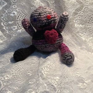 Anleitung nur von häkeln Voodoo Poppet Puppe gefüllte Amigurumi