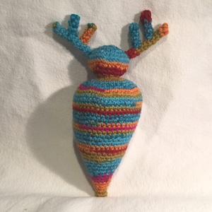 Pattern Only of Crochet Horned God, Goddess Consort Doll Amigurumi