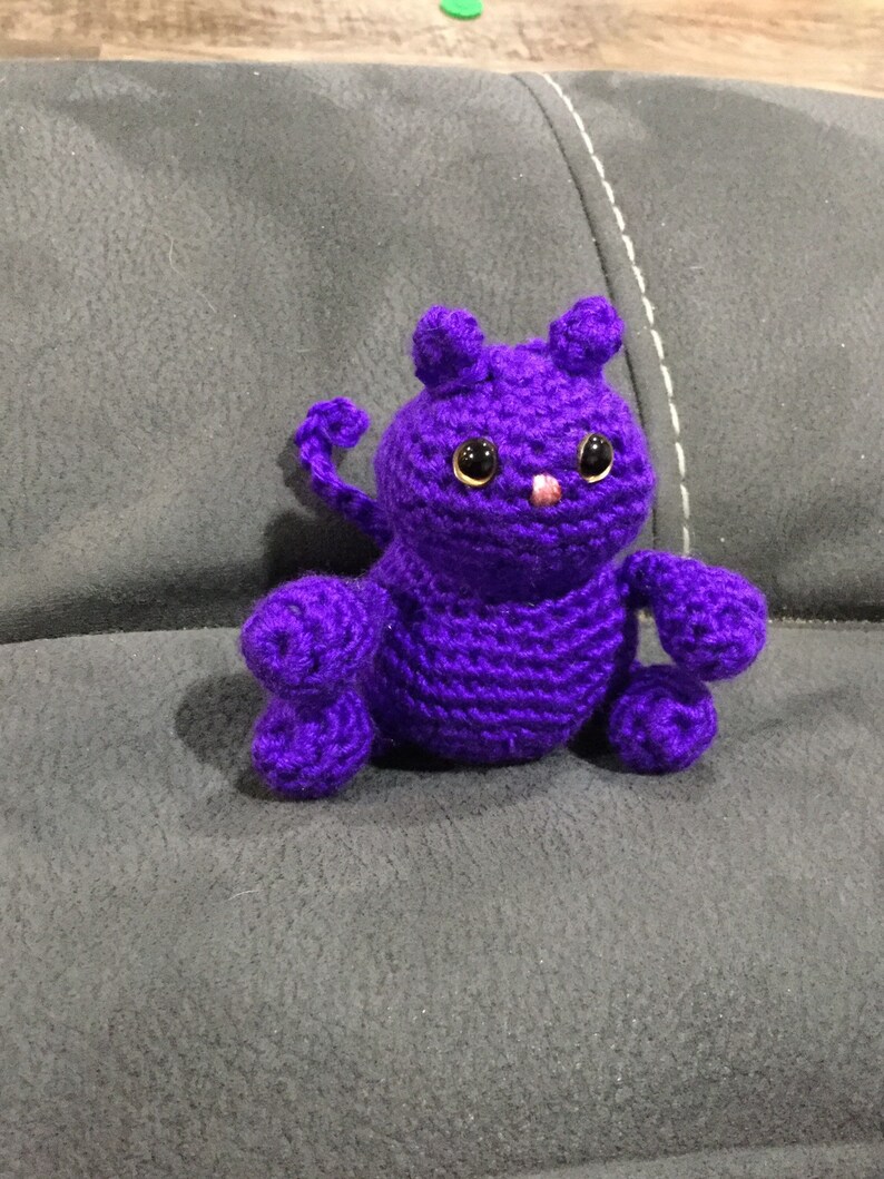 PATTERN Only of Kitty Cat Amigurumi Doll, Precious Pet, Crochet image 6