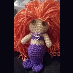 Pattern Only, My First Mermaid Amigurumi Doll, Original, Crochet
