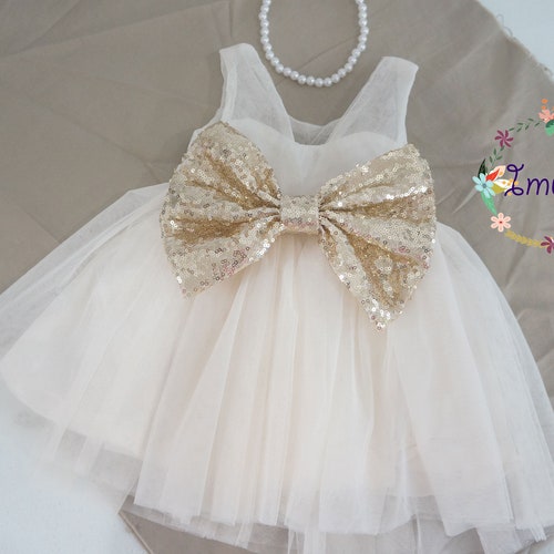 Flower Girl Dress Graduation Dress Wedding Party Dress Ivory Etsy