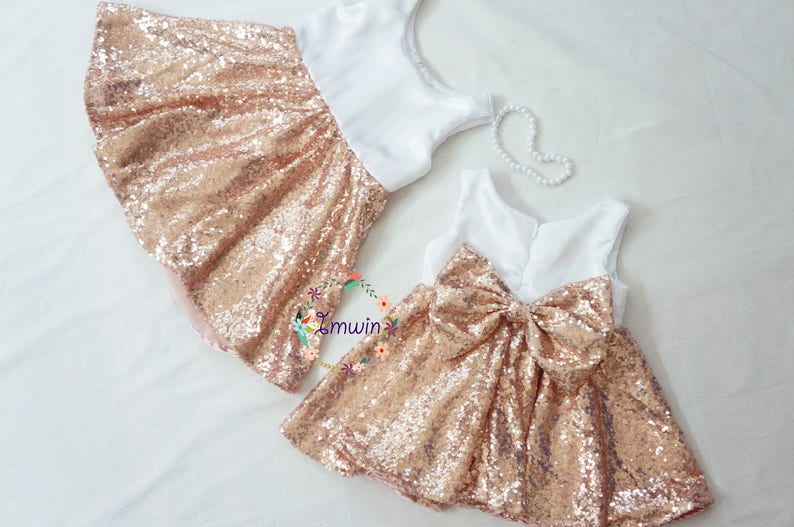 Gold flower girl dress Toddler girl dress Girls party dress Etsy