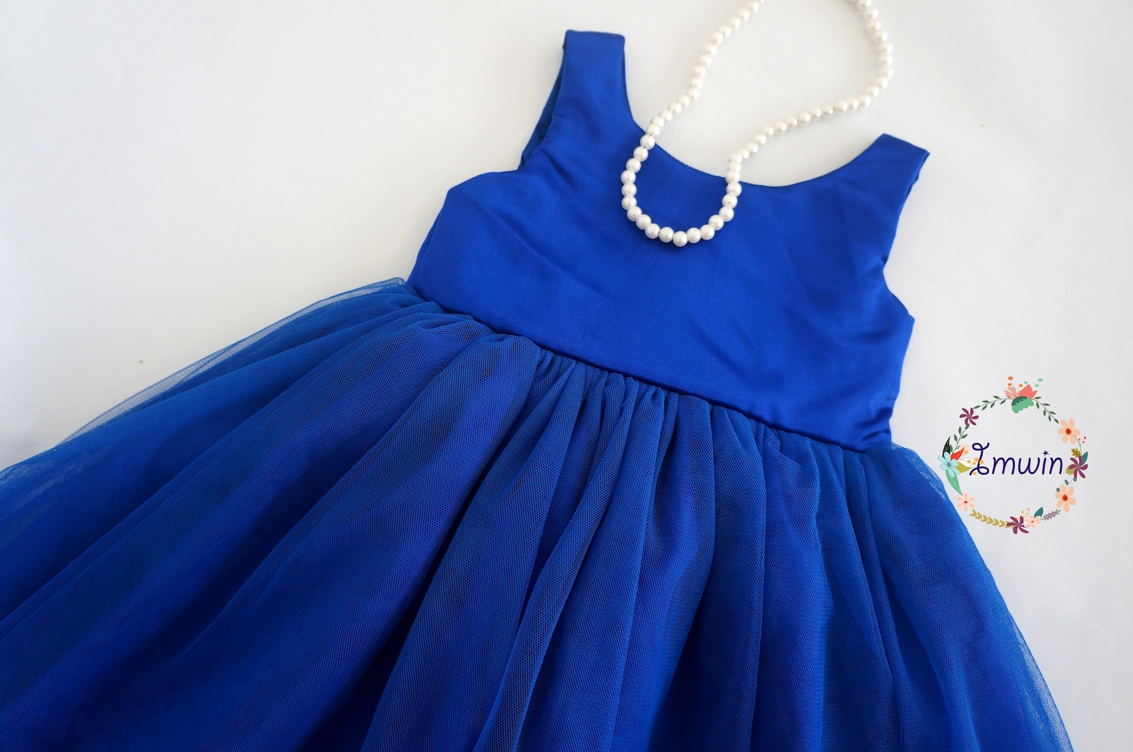 Flower Girl Dress Royal Blue Dress Toddler Dress Special Etsy