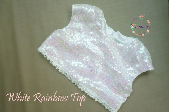 sequin girl top