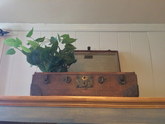 Rare Parks Syracuse Trunk Works suitcase, antique… - image 2