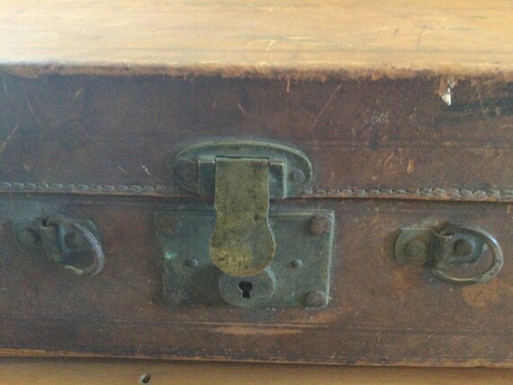 Rare Parks Syracuse Trunk Works suitcase, antique… - image 3