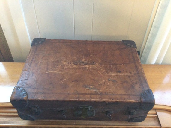 Rare Parks Syracuse Trunk Works suitcase, antique… - image 5