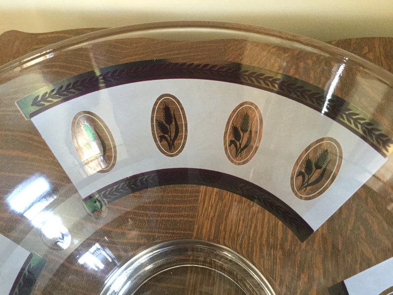 punch bowl mid Century bowl Vintage Hazel Atlas Salad Bowl