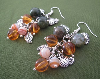 Pumpkin Earrings