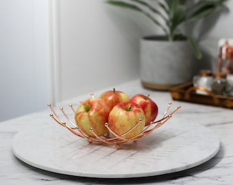 Lazy Susan, Lazy Susan Turntable, Marble Lazy Susan, Marble Centerpiece, Table Centerpiece, Dining Table Centerpiece, Marble Home Decor