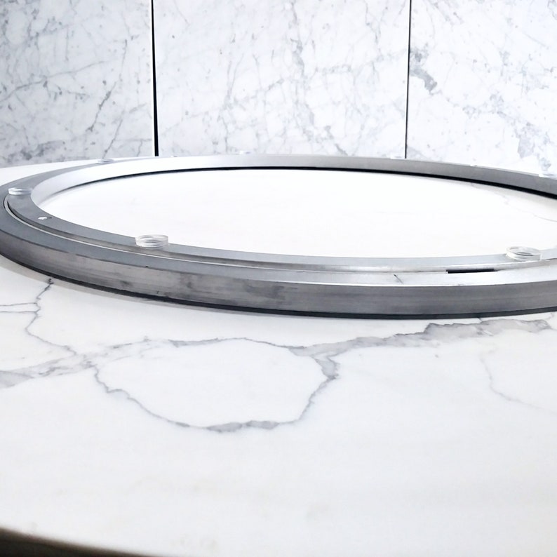 Large Marble Lazy Susan Turntable Large Lazy Susan Marble Etsy