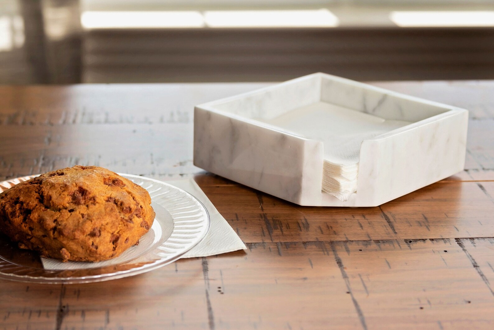 Cocktail Napkin Holder Modern Marble Napkin Holder for Table Etsy