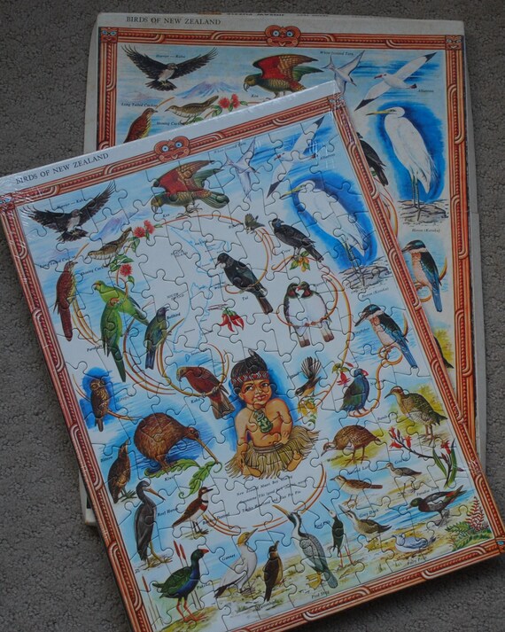 An island apart | New Zealand Geographic ビンテージパズル「GREEN