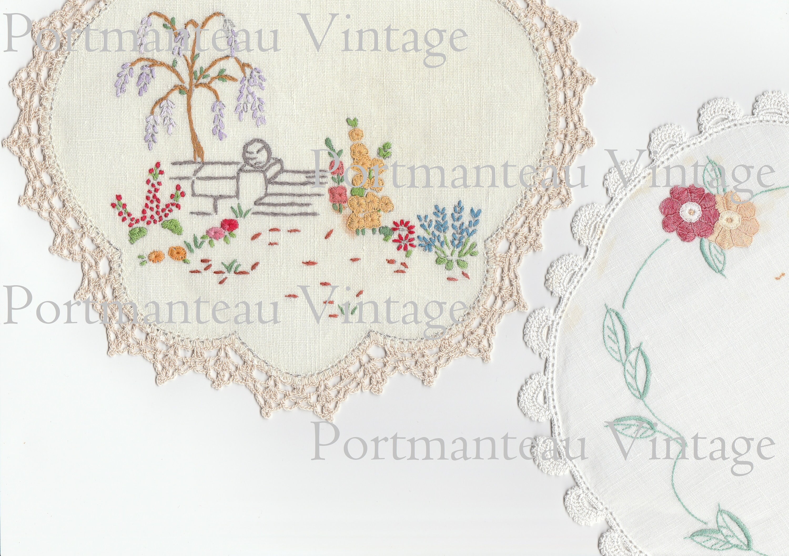 12 Printable Doilies,vintage Digital Doilies Kit,downloadable Doilies ...