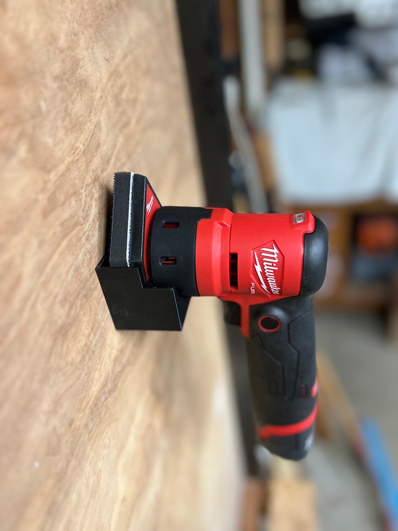 M12 Fuel Orbital Detail Sander Wall Mount 3D Printed Etsy