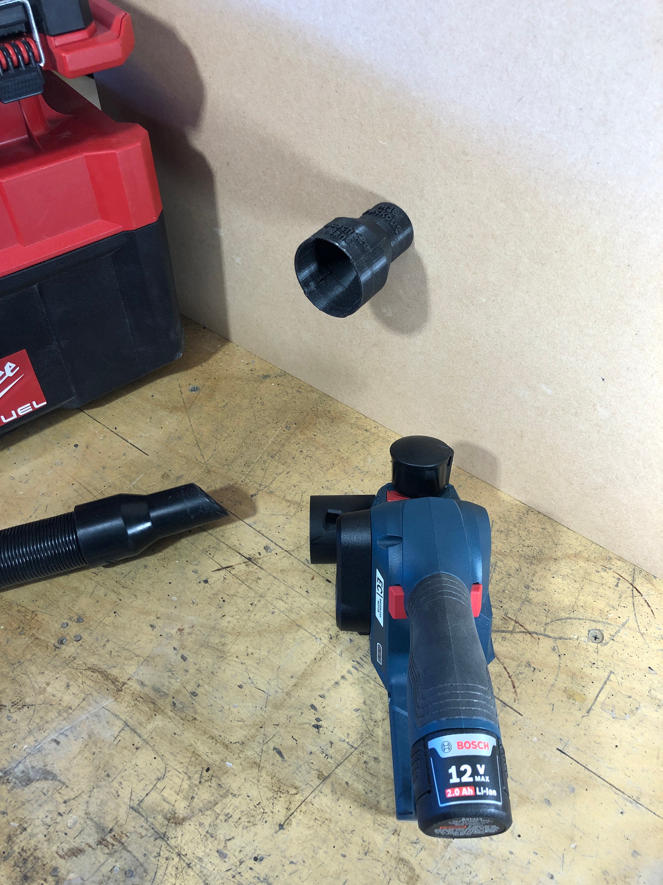 Milwaukee M18 Packout Vacuum To Bosch 12v Planer Adapter, 56 OFF