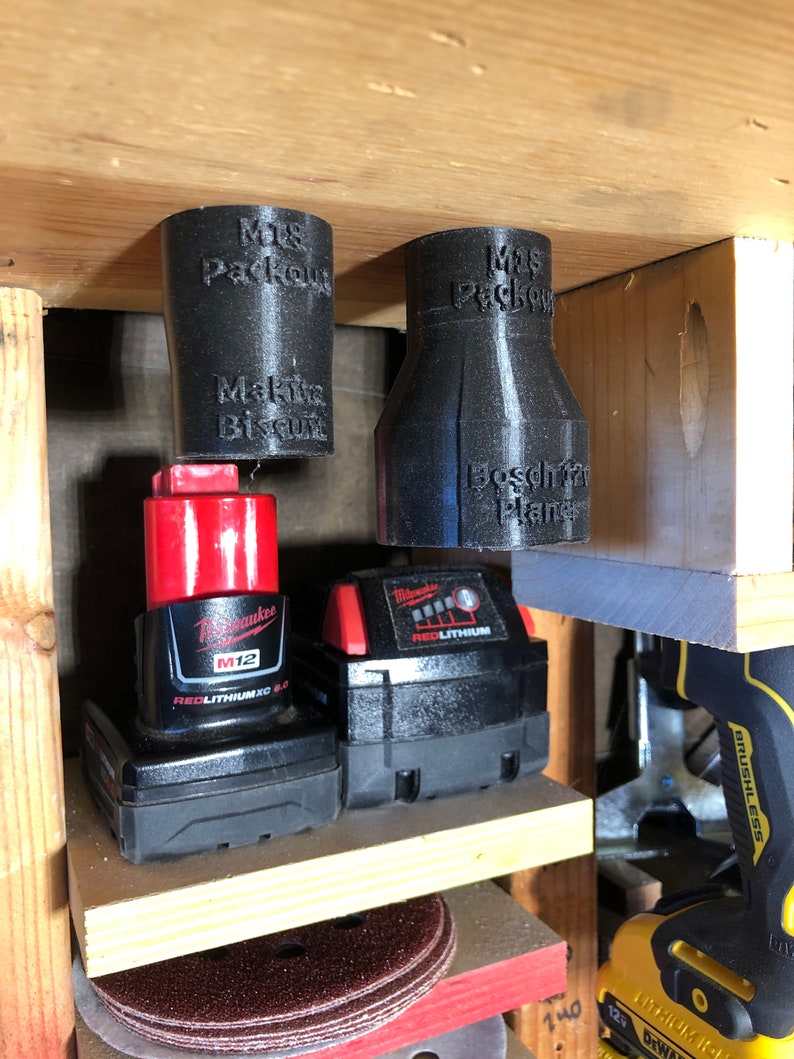 Milwaukee M18 Packout Vacuum to Makita 18V Biscuit Joiner Etsy