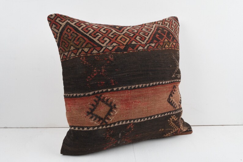 20/'/'x20/'/' Turkish Kilim Pillow Kilim Pillow Case Bohemian Pillow 50x50 cm Handmade Pillow Cover Kilim Cushion Vintage Kilim Pillow
