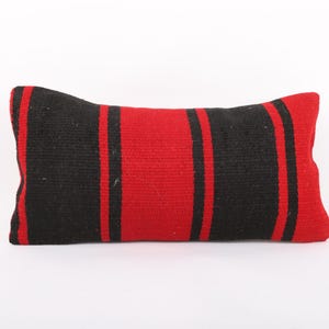 Turkish Kilim Pilllow, 8x16 Kilim Pillow, Ethnic Kilim Pillow, Decorative Throw Pillow, Boho Decor, Turkey Pillow, Kilim Cushion Cover