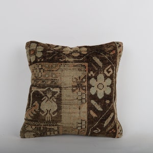 Ethnic Kilim Pillow, 14x14 Kilim Pillow, Turkish Kilim Pillow, Decorative Throw Pillow, Home Decor, Sofa Tribal Pillow, Cushion Cover