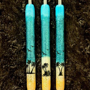 Beach Glitter Pen