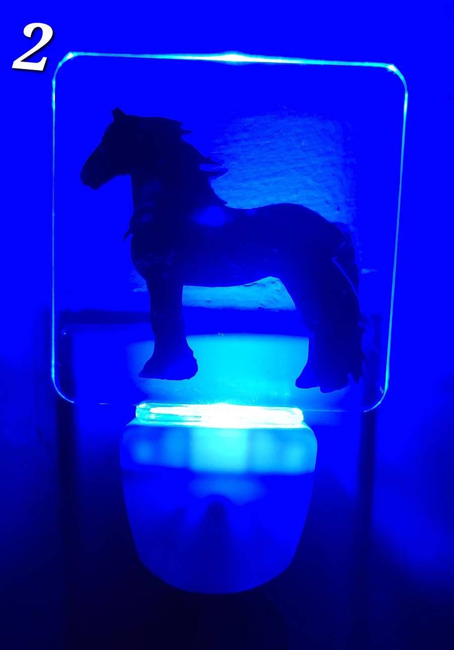 Horse Night Lights Etsy