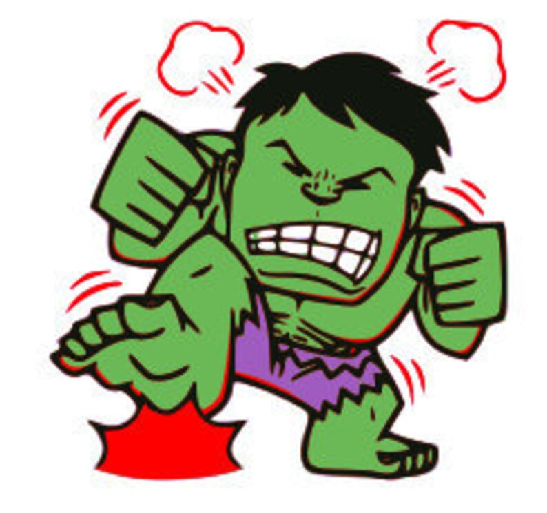 Download Hulk SVG Angry Hulk Svg Clipart Cricut and Silhouette | Etsy