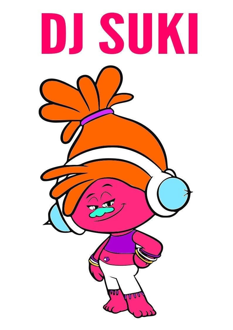 Download Free Svg Trolls Dj Trolls Inspired Birthday Party Carolina Stefano Algunos Disenos Contienen Logotipos Y Elementos De Marcas Conocidas