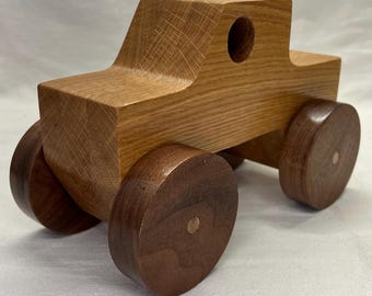 Toy Truck - Oak and Walnut