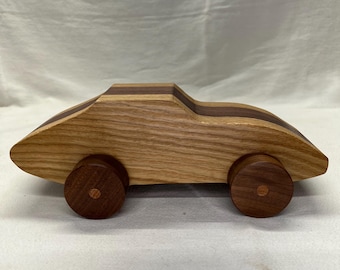 Toy Car - Oak and Walnut