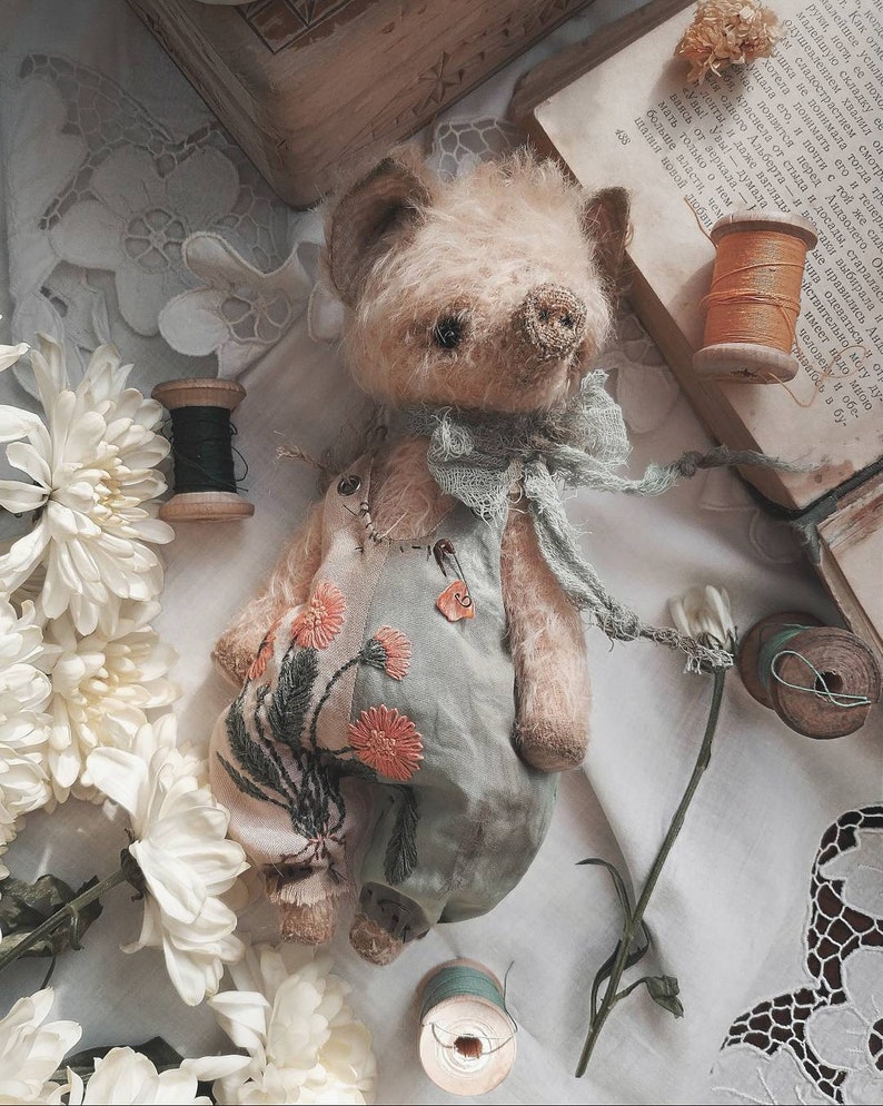 PDF Pattern teddy pig Lenny