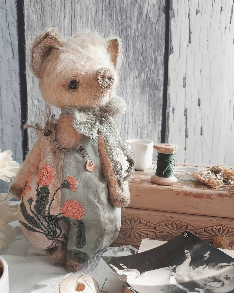 PDF Pattern teddy pig Lenny