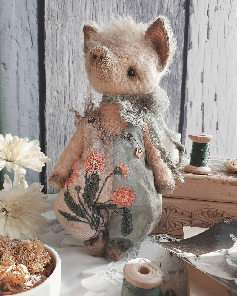 PDF Pattern teddy pig Lenny