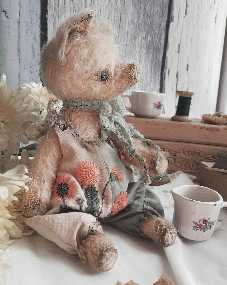PDF Pattern teddy pig Lenny