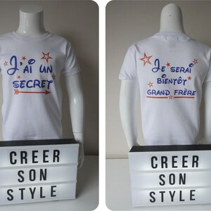 J'ai Un Secret Je Vais Être Grand-frère Cadeau' T-shirt