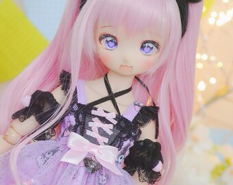 Clothes Only!! Kuromi Dress for Mdd/minidollfiedream/msd Clothes Only!! Kuromi Dress for Mdd/minidollfiedream/msd
