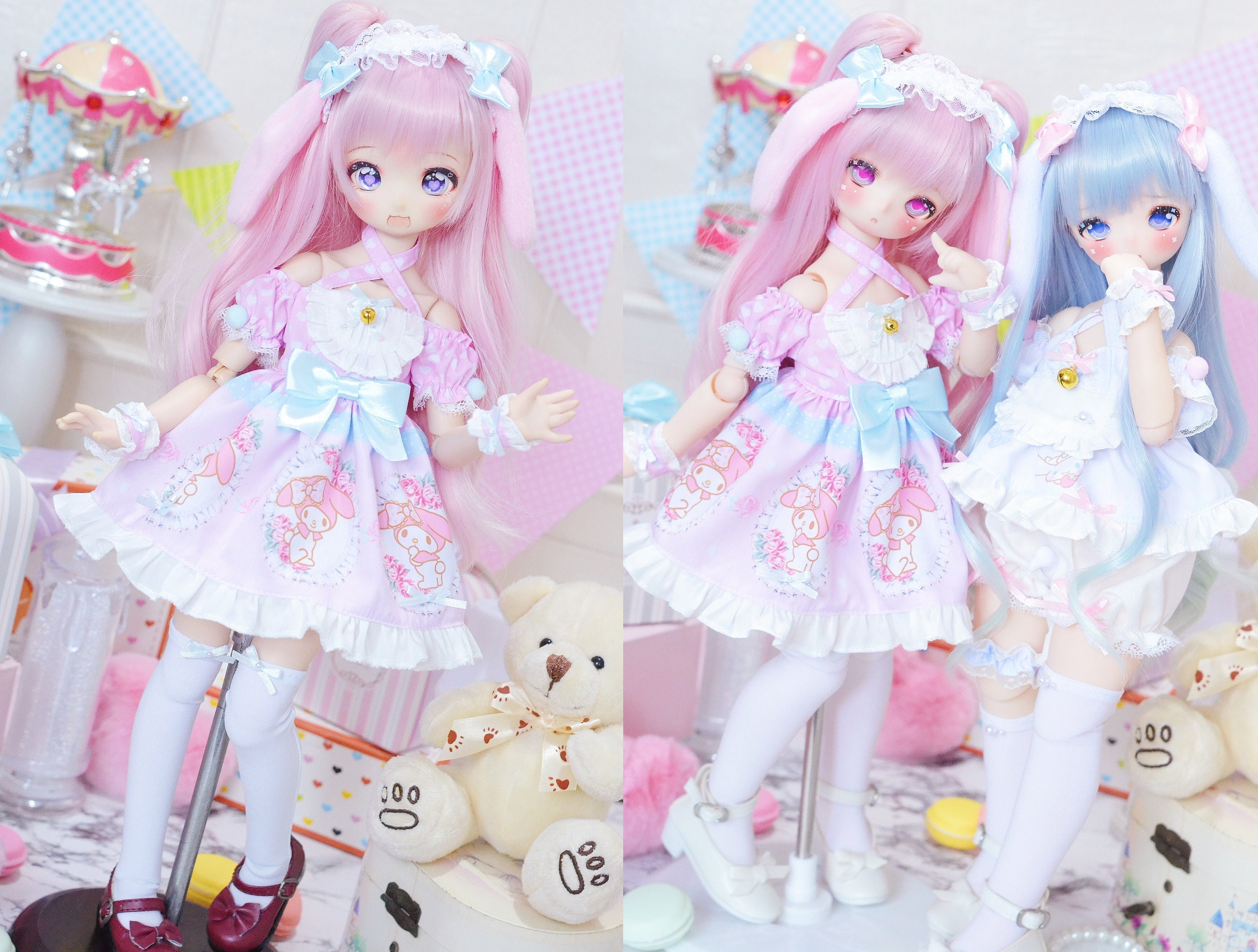 kumako マイメロディ ドレス Clothes Only!! My Melody/cinnamoroll Dress for Mdd