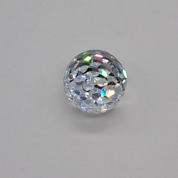 Swarovski Crystal Comet Argent Light CAL Disco Ball 4861 Fancy Stone; 3/4 Flatback Rhinestone; 10mm, 12mm, 14mm, 16mm, 18mm