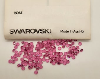 Factory Pack Swarovski Crystal Rose 5mm Flat Bicone 5305 Beads