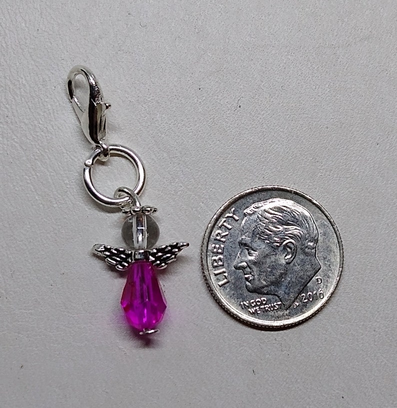 5 10 or 25pc Guardian Angel Zipper Pull/ Charms/ Pendants - Etsy