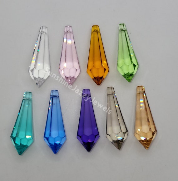 Swarovski Crystal 38mm Icicle 8621 Suncatcher/prism; Strass