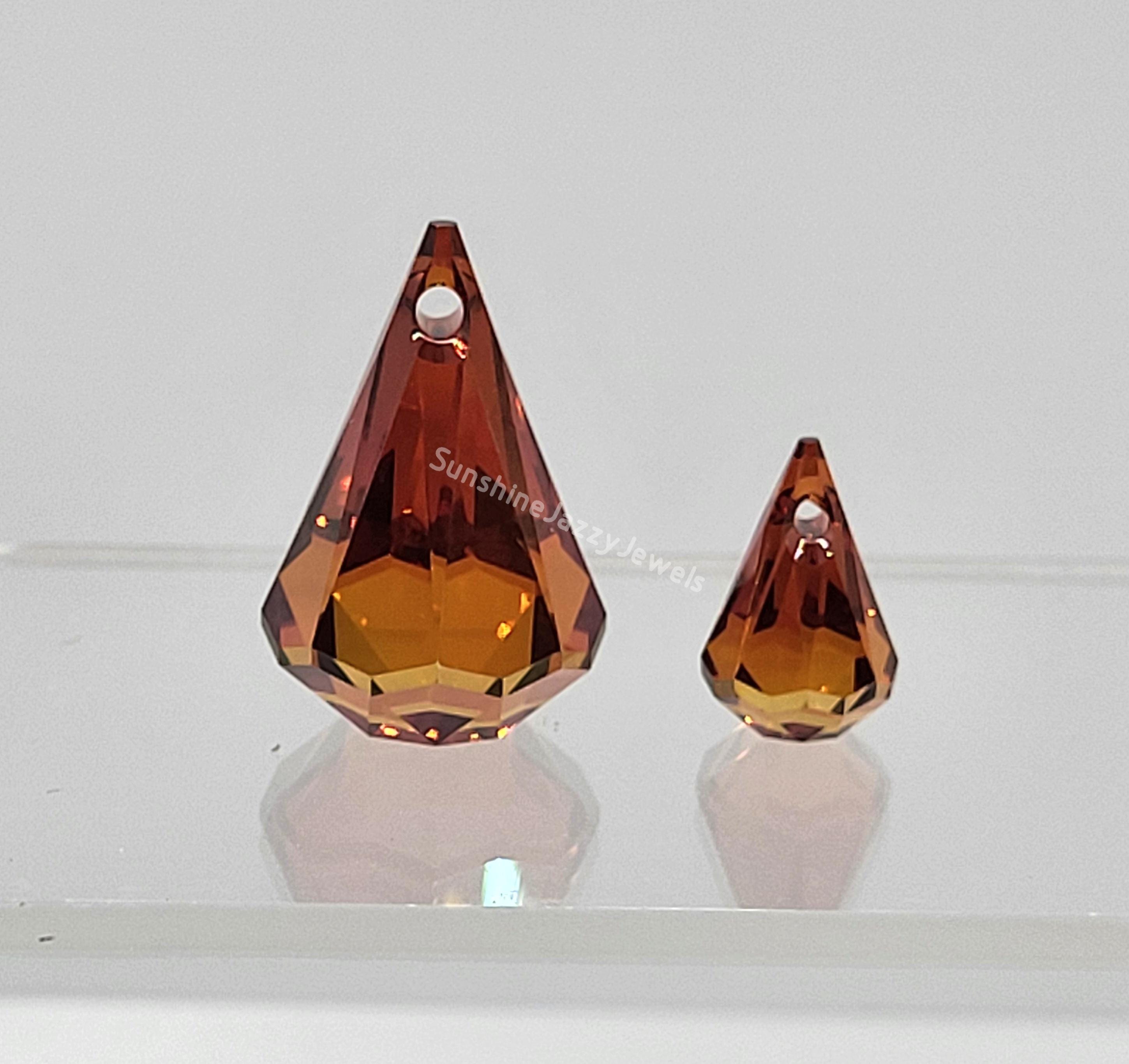 Swarovski Crystal Xirius Raindrop 6022 Pendant; 14mm or 24mm